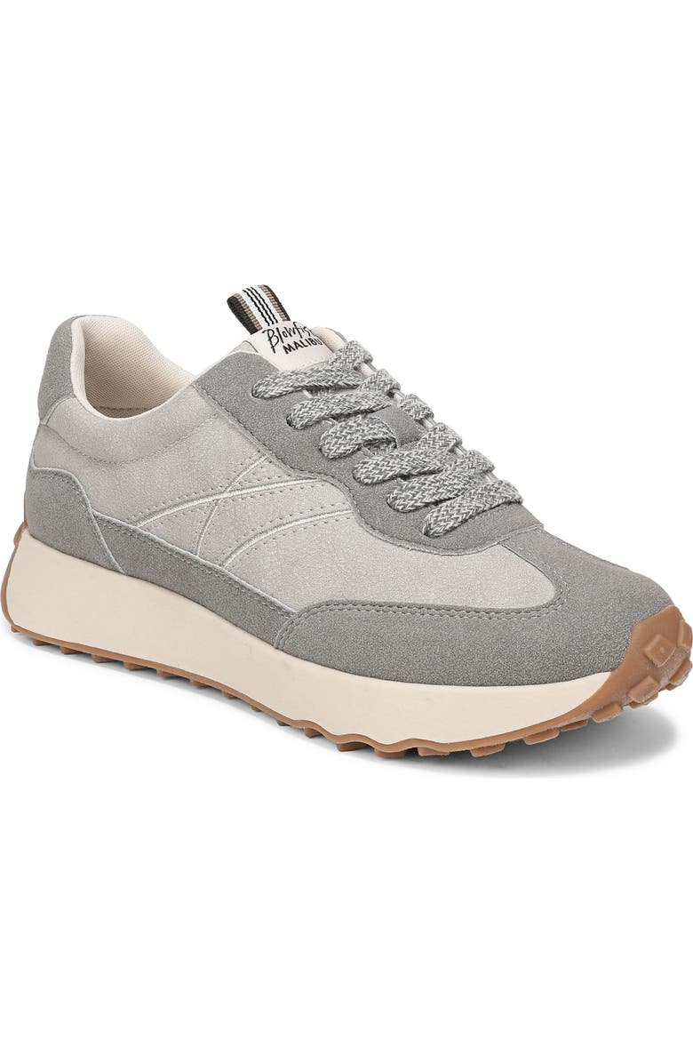 Blowfish Malibu Driftmode Sneaker, Main, color, Grey Faux Suede
