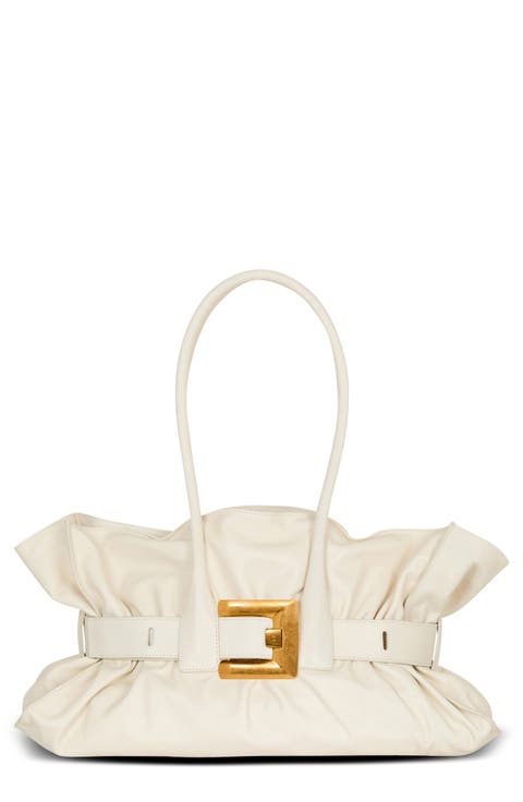 Large Anthem Leather Shoulder Bag