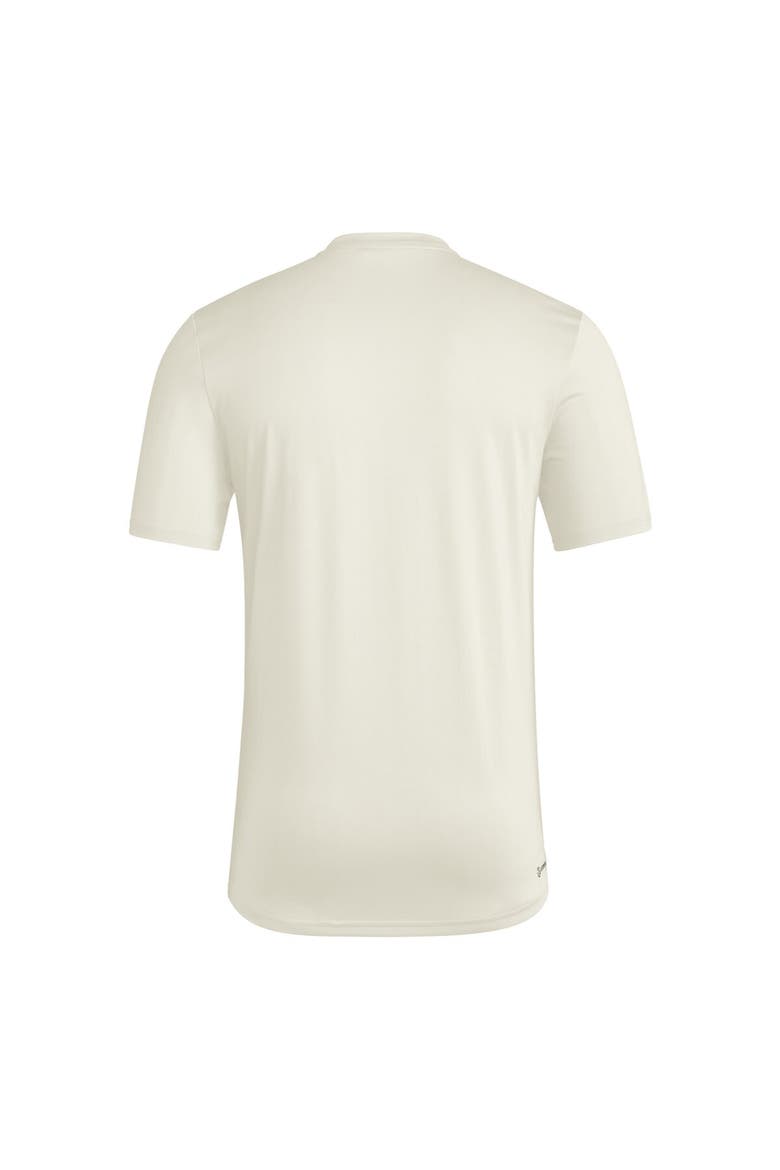 Men's adidas  Cream Nebraska Huskers Home Plate Pre-Game T-Shirt, Alternate, color, Cream