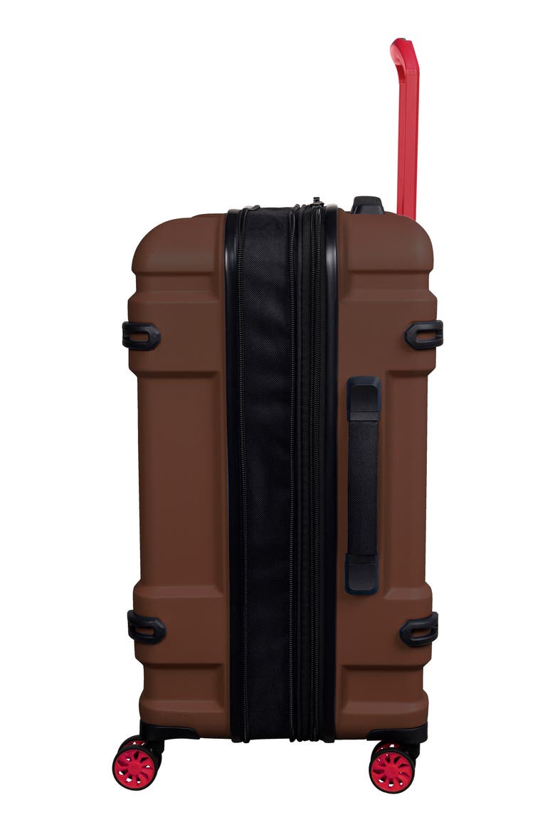 Shielding 21-Inch Hardside Spinner Suitcase, Alternate, color, SHAVED CHOCOLATE