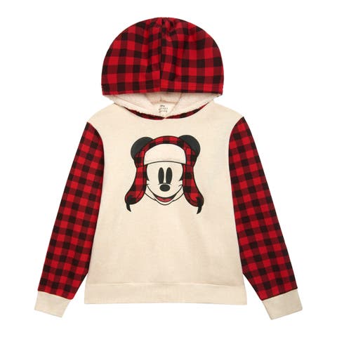 Mickey Mouse Holiday Fleece Hooded Pullover