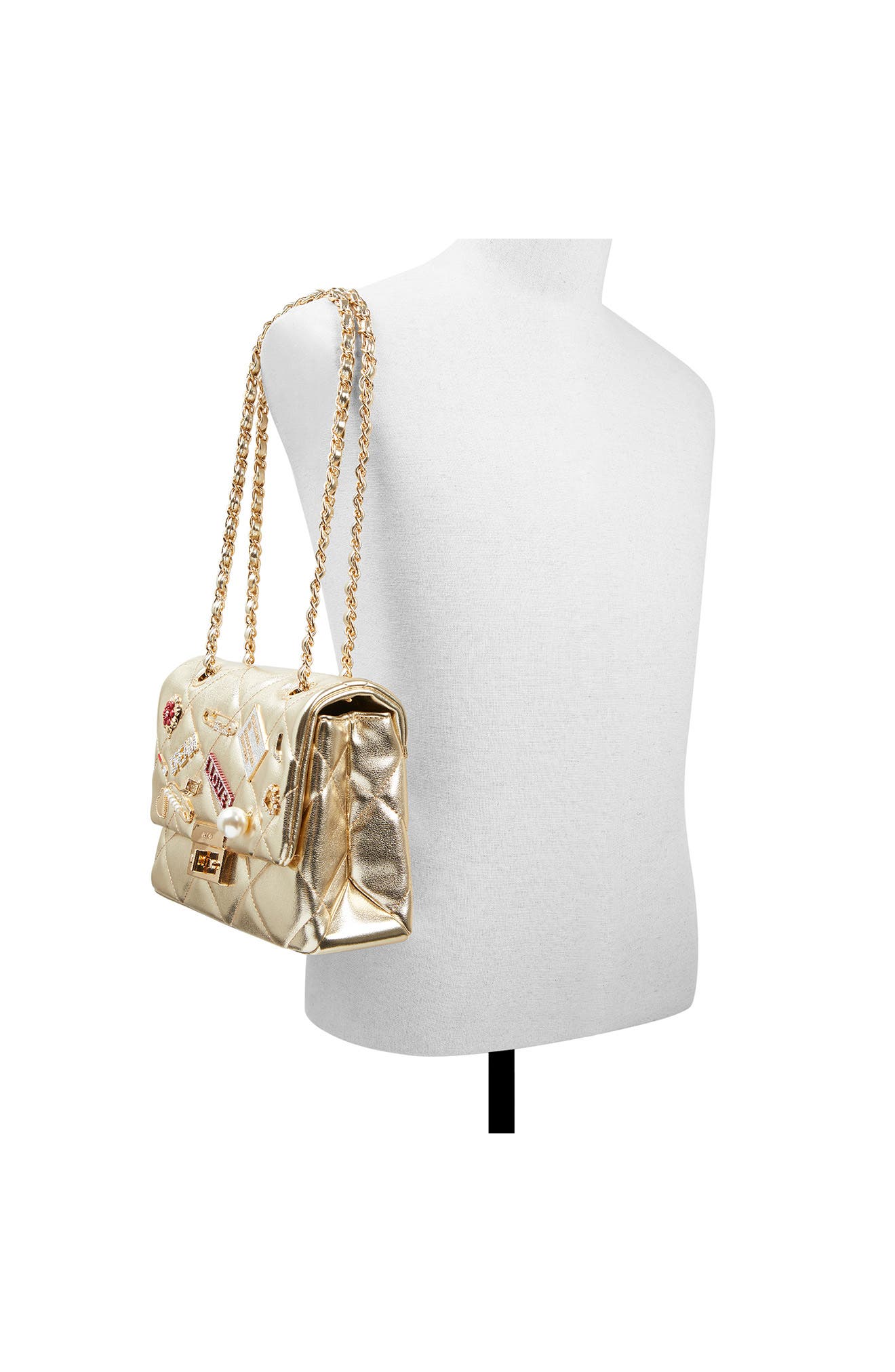 ALDO Glievia Faux Leather Crossbody Bag, Alternate, color, 