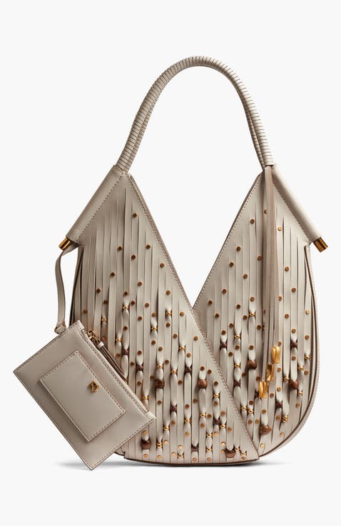 Baldwin Beaded Lasercut Mini Shoulder