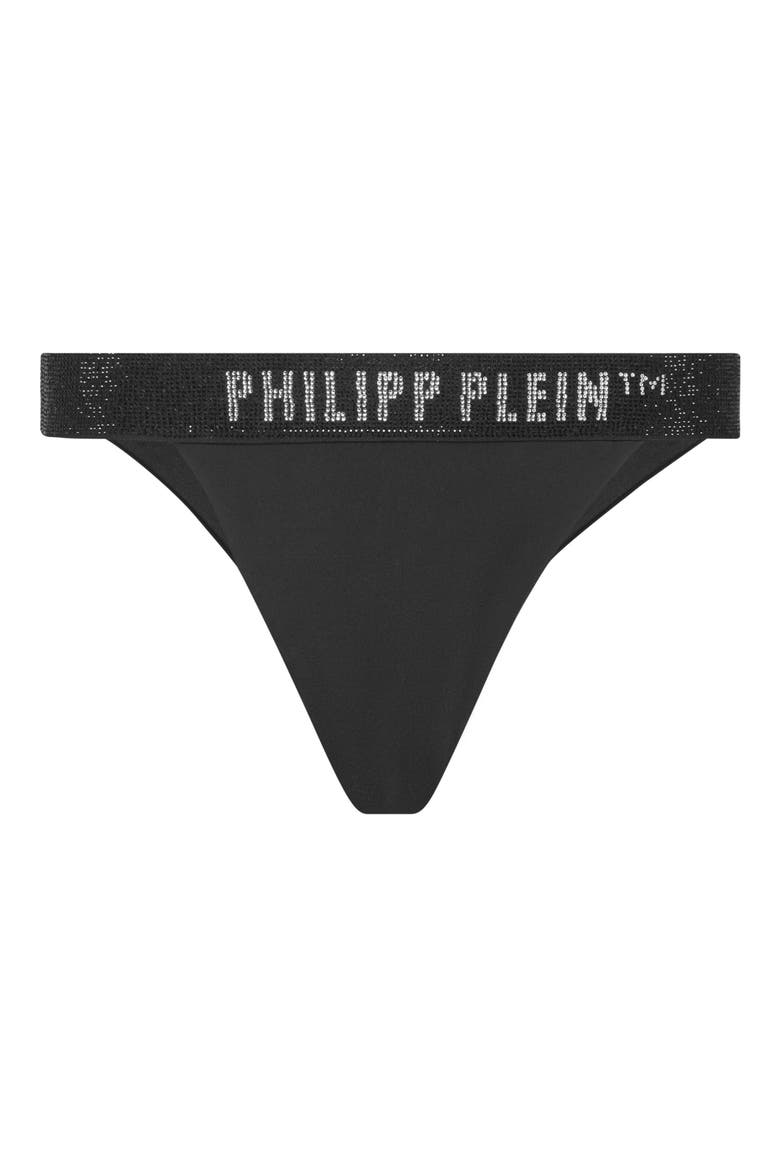 Swimwear Bottom Slip Elastic Women, Main, color, black