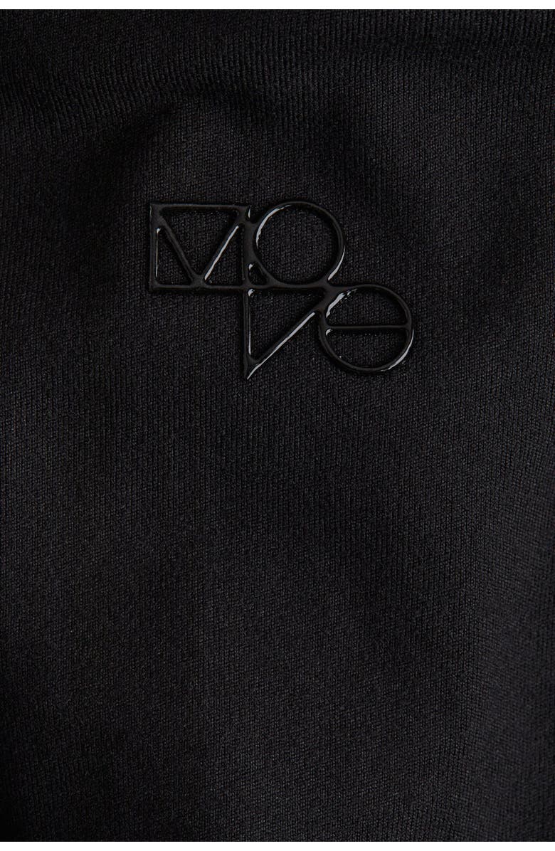 H&M Hooded Sports Jacket With Softmove, Alternate, color, Black