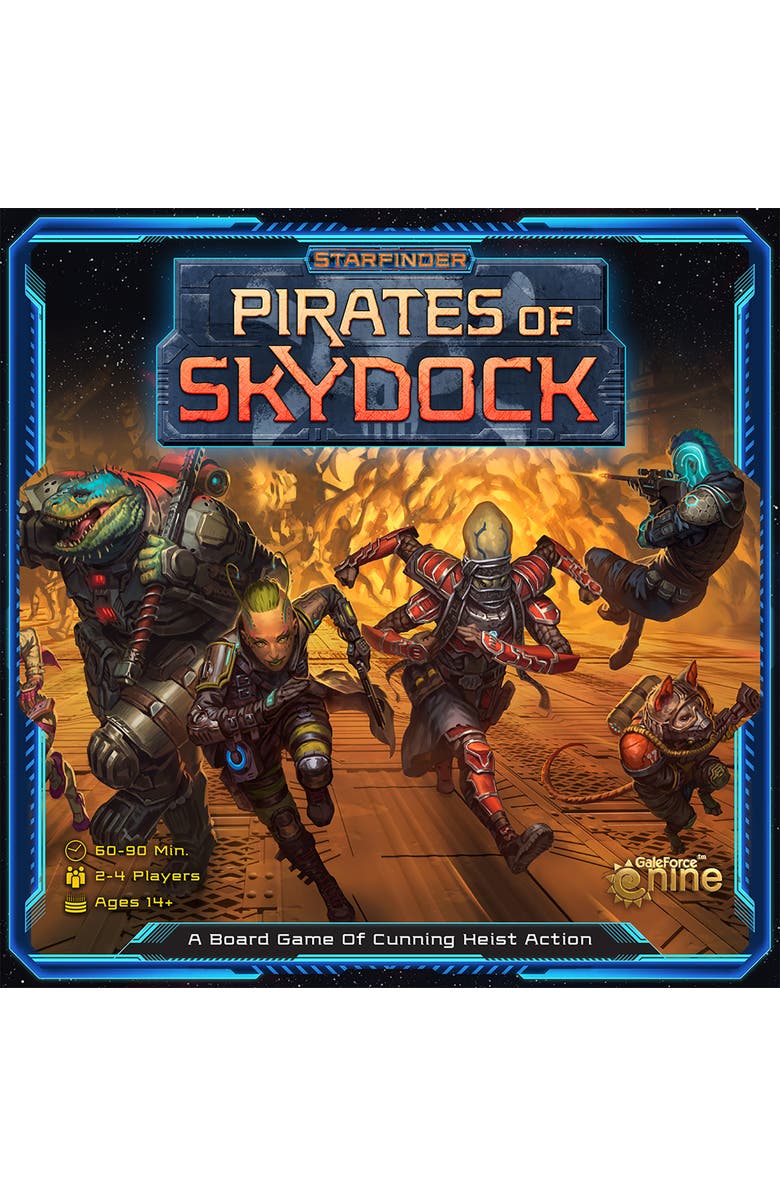 Gale Force Nine Starfinder Pirates Of Skydock Board Game Of Cunning Heist Action, Alternate, color, Multicolored