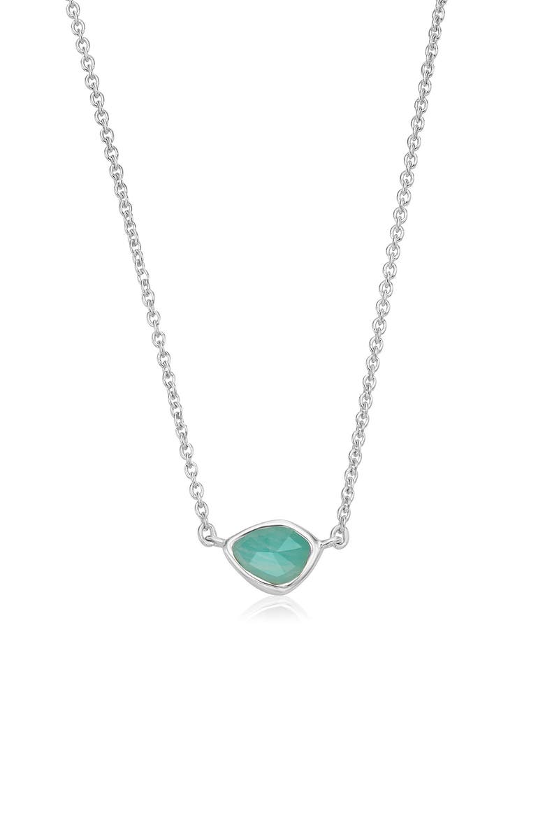MV Siren™ Mini Nugget Necklace, Main, color, SILVER