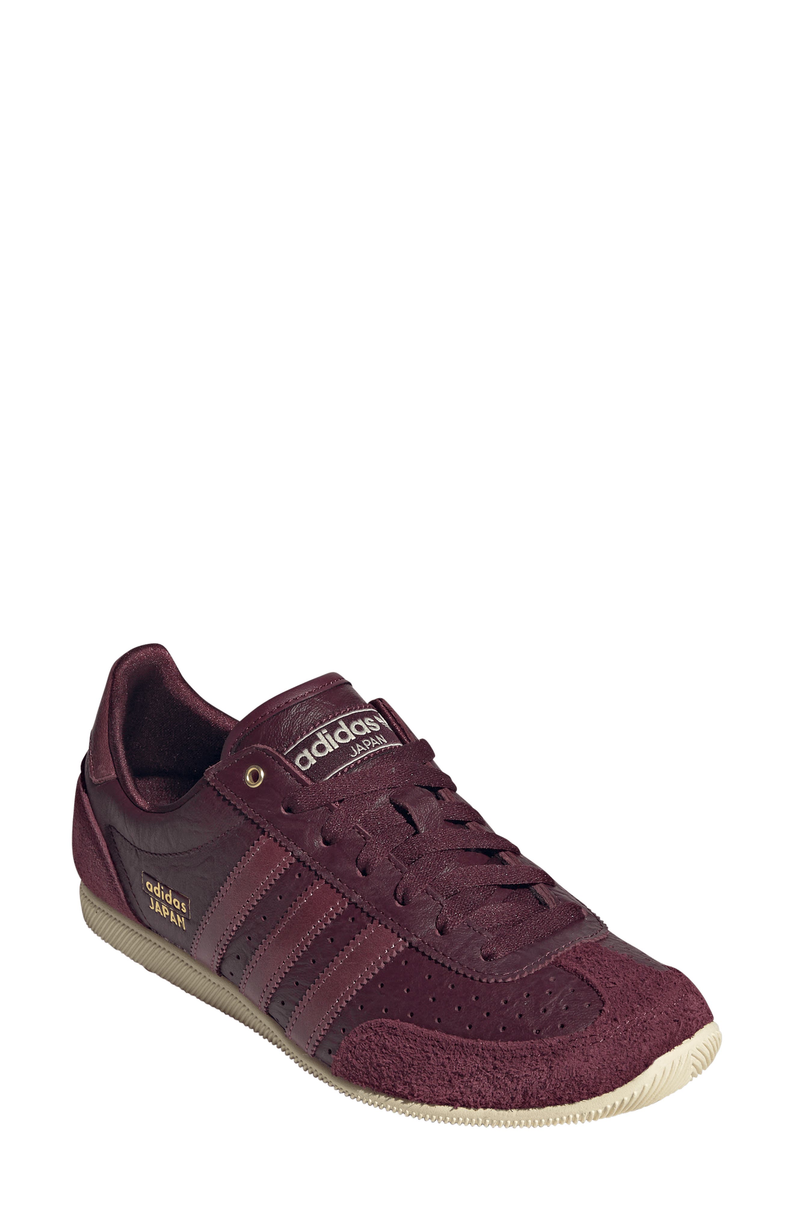 Japan Low Top Sneaker, Main, color, MAROON/ CRIMSON/ GOLD