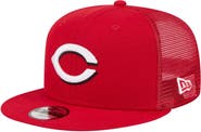 New Era Youth New Era Red Cincinnati Reds 9FIFTY Trucker Snapback Hat