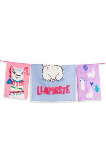 The Llamaste Artisan Set of 3 Cotton Kitchen Towels