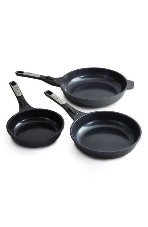 Leo Phantom 3-Piece Fry Pan Set