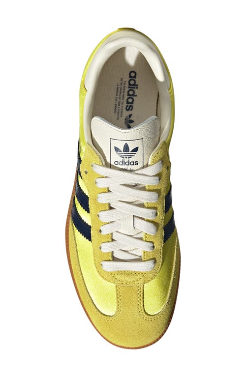 Adidas Originals Adidas Samba Og Sneaker In Yellow/indigo/cream White