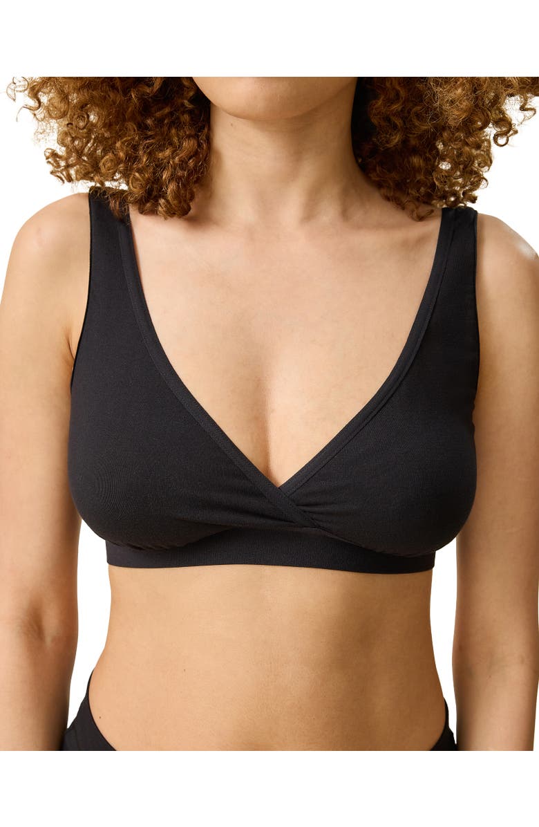 Kindred Bravely Every Stage Crossover Bra, Main, color, Black