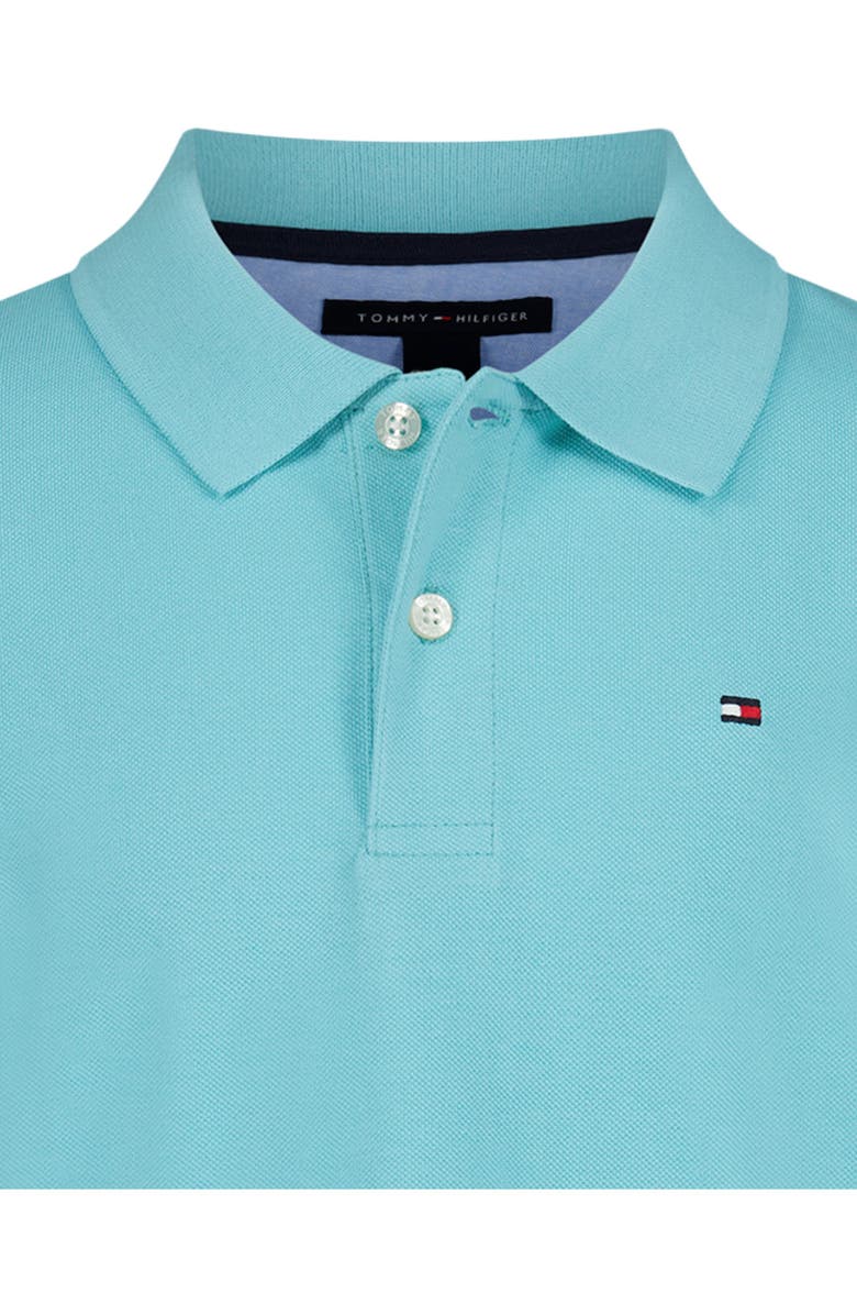 Tommy Hilfiger Kids' Ivy Cotton Polo, Alternate, color, Amazonite