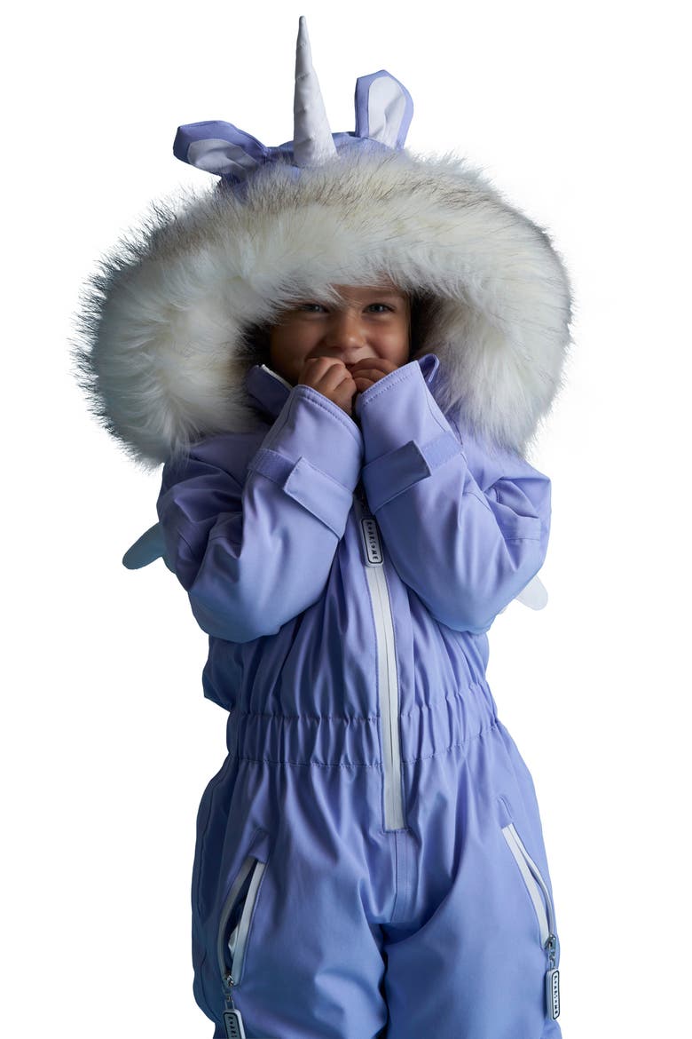 Sparkle the Unicorn Ski Suit, Alternate, color, Lilac