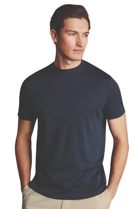 Cotton Jersey Short Sleeve Tyrwhitt Tee