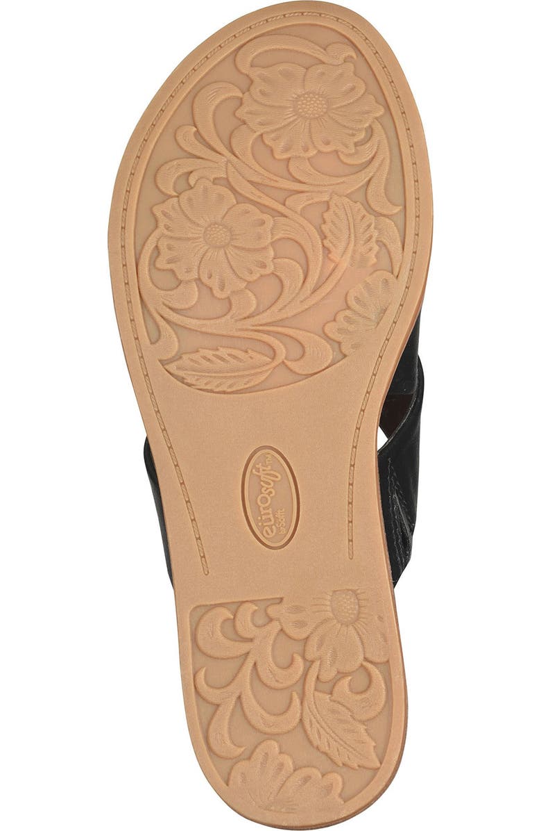 EUROSOFT Eirene Sandal, Alternate, color, Black