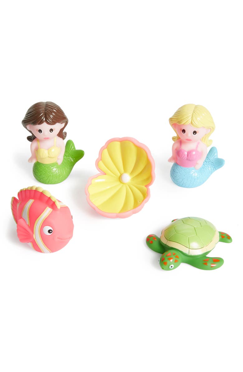 Elegant Baby Mermaid Party Squirtie Bath Set, Main, color, Assorted
