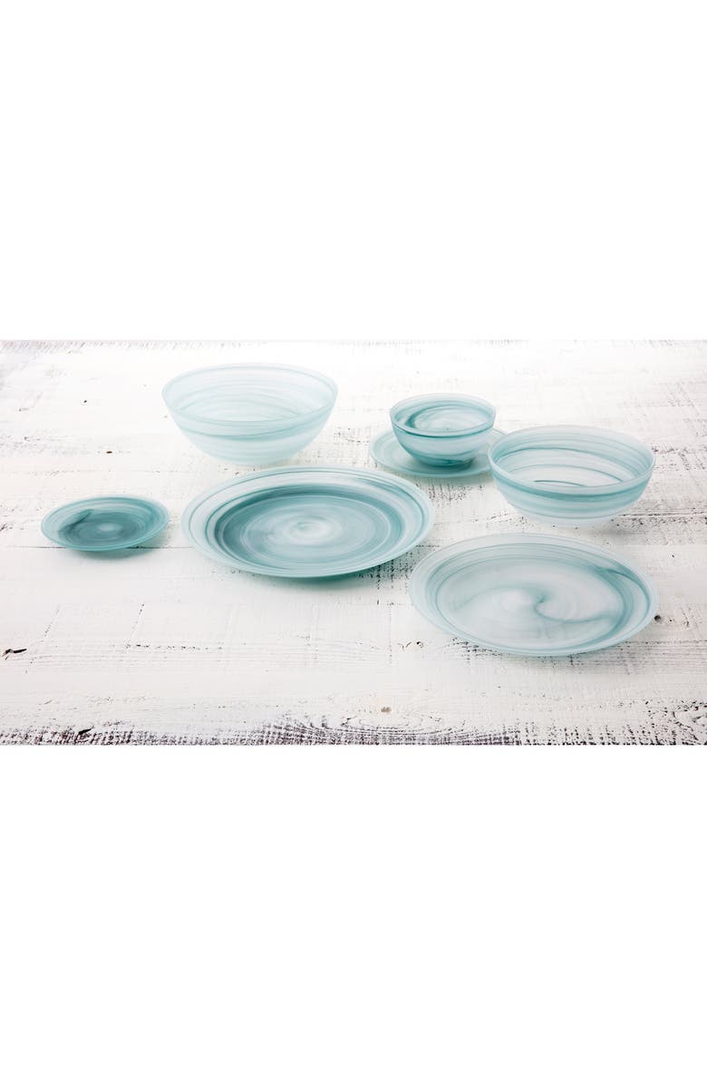 Fortessa La Jolla Large Glass Salad Bowl, Alternate, color,