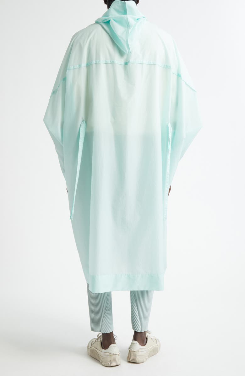 Homme Plissé Issey Miyake Kite Coat, Alternate, color, Mint Green
