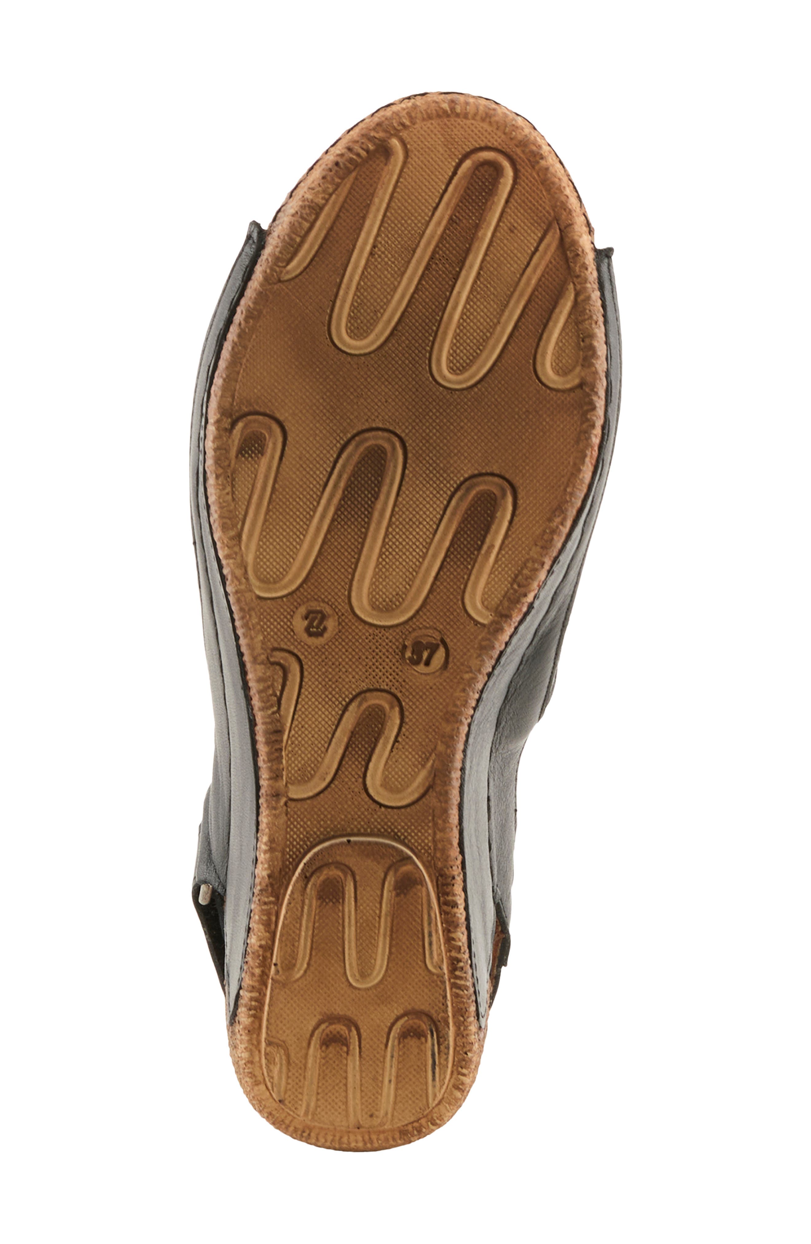 Spring Step Denair Sandal, Alternate, color, Black