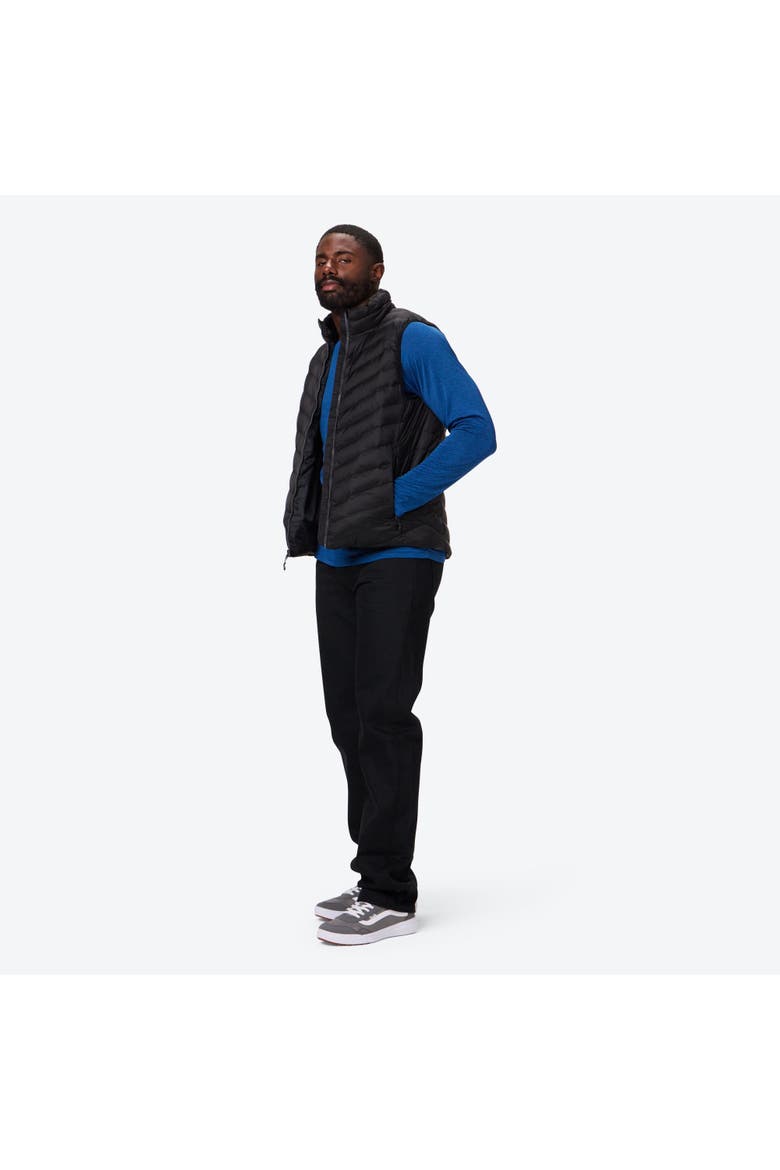 Backcountry Xtera Men's Heated Puffer Vest, Alternate, color, Black