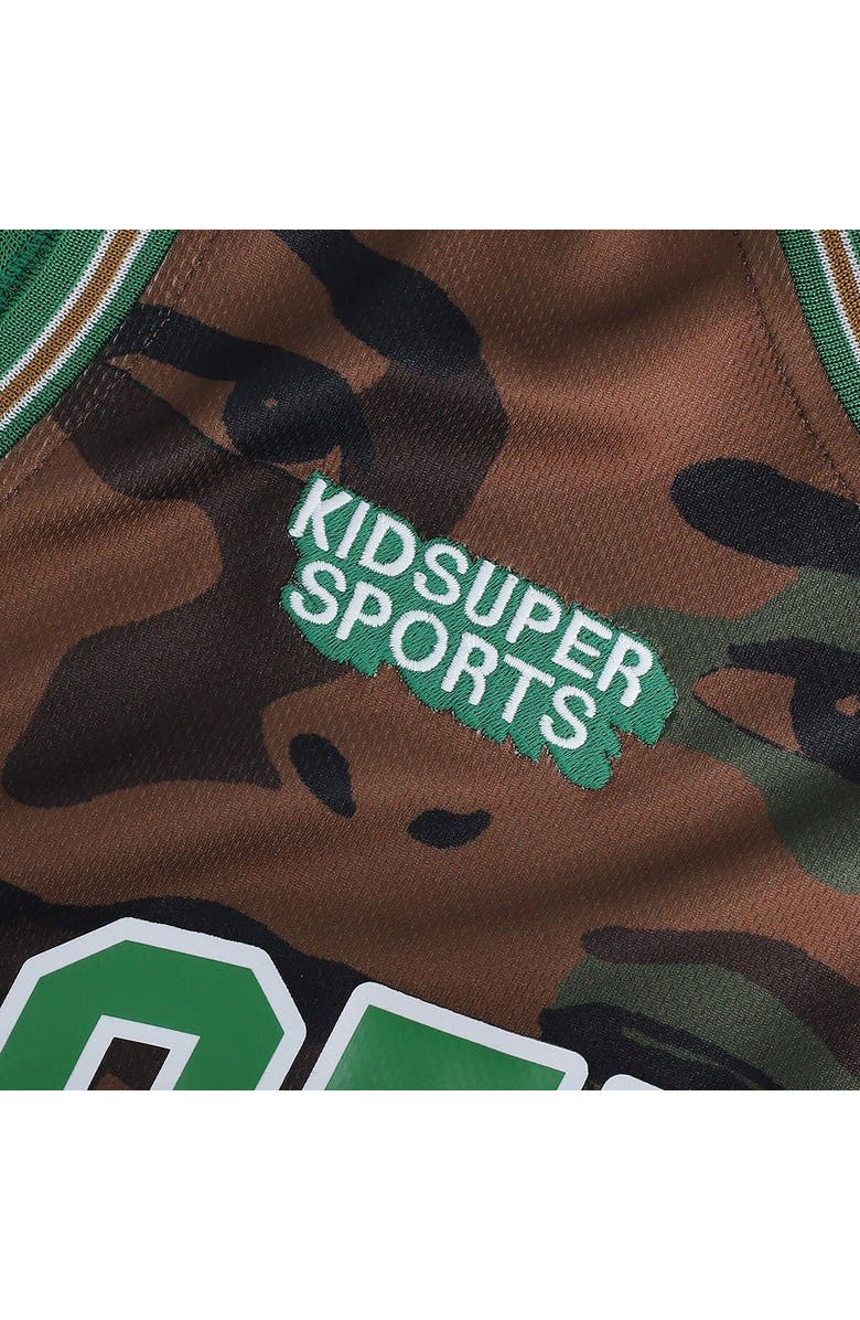 NBA X KIDSUPER Unisex NBA & KidSuper Studios by Fanatics Brown Boston Celtics Hometown Jersey, Alternate, color, Brown