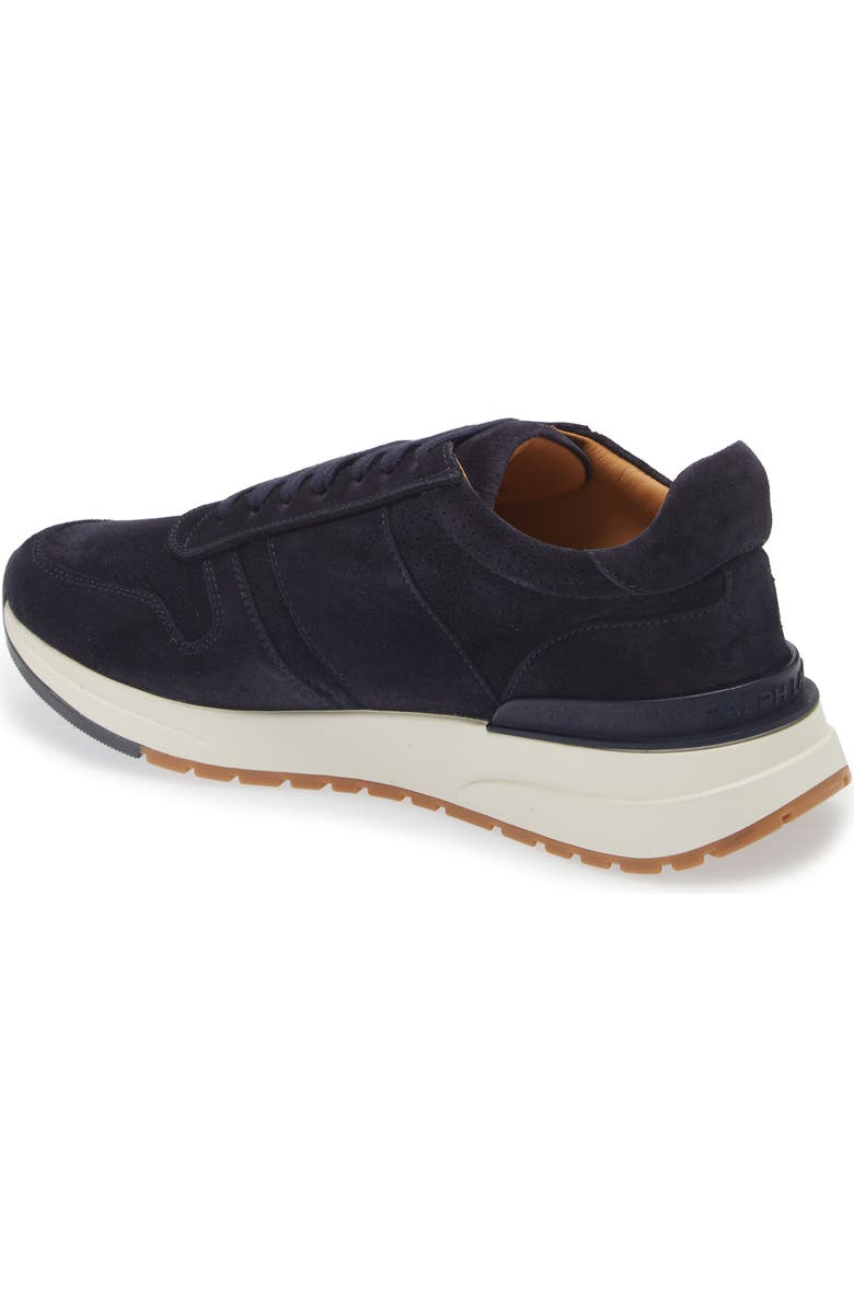 Ralph Lauren Purple Label Ethan II Calfskin Suede Sneaker, Alternate, color,
