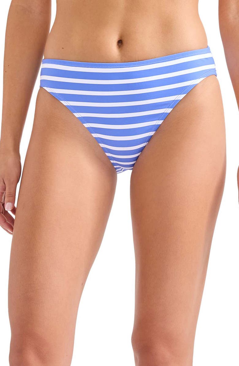 Tommy Bahama Coastline Stripe Hipster Bikini Bottoms, Main, color, 