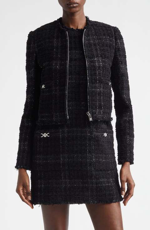 Medusa '95 Metallic Tweed Jacket