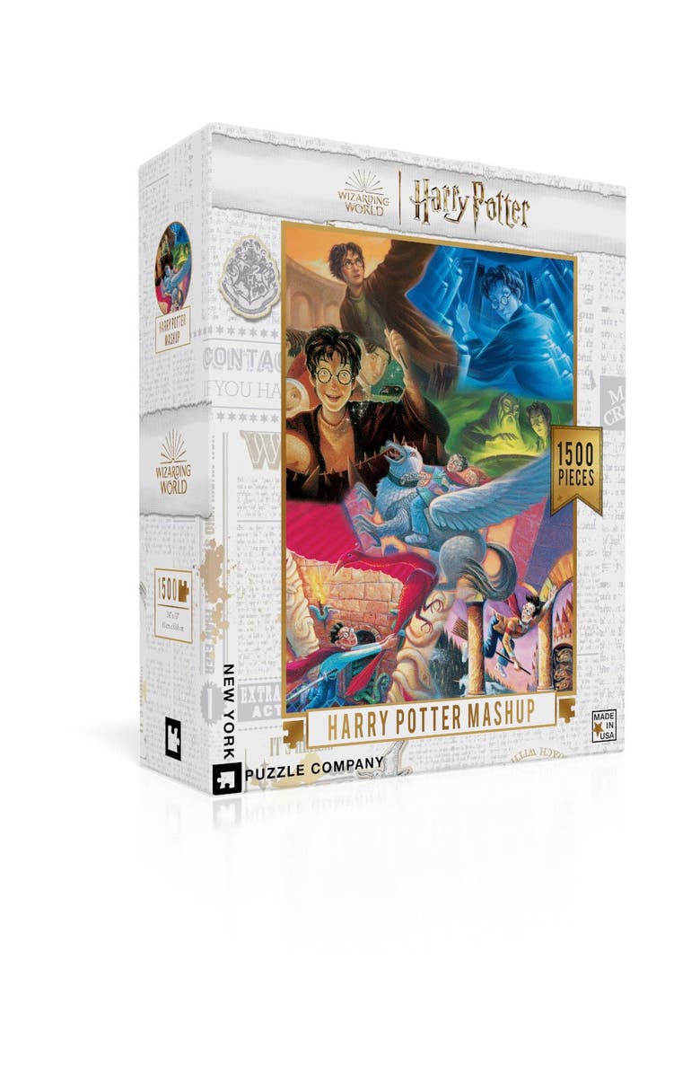 NEW YORK PUZZLE COMPANY Harry Potter Mashup 1500 Piece Puzzle, Alternate, color, NO COLOR