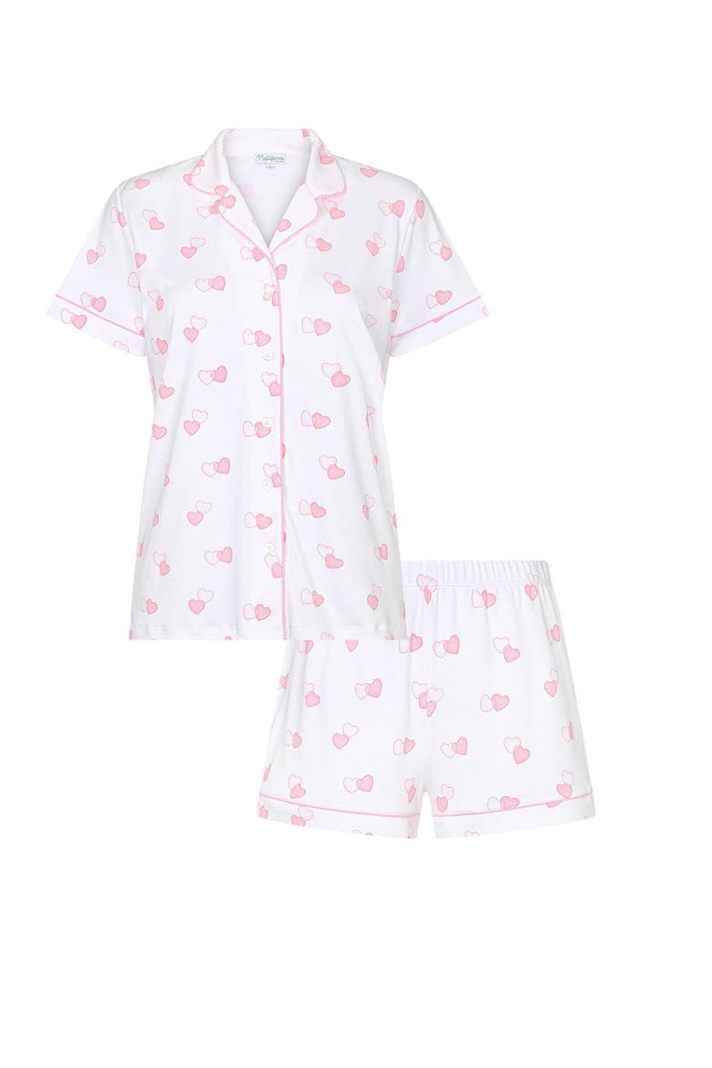 Women's Sweetheart Short PJ Set, Main, color, Pink