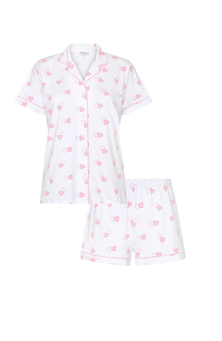 Nellapima Women's Sweetheart Short PJ Set, Main, color, Pink