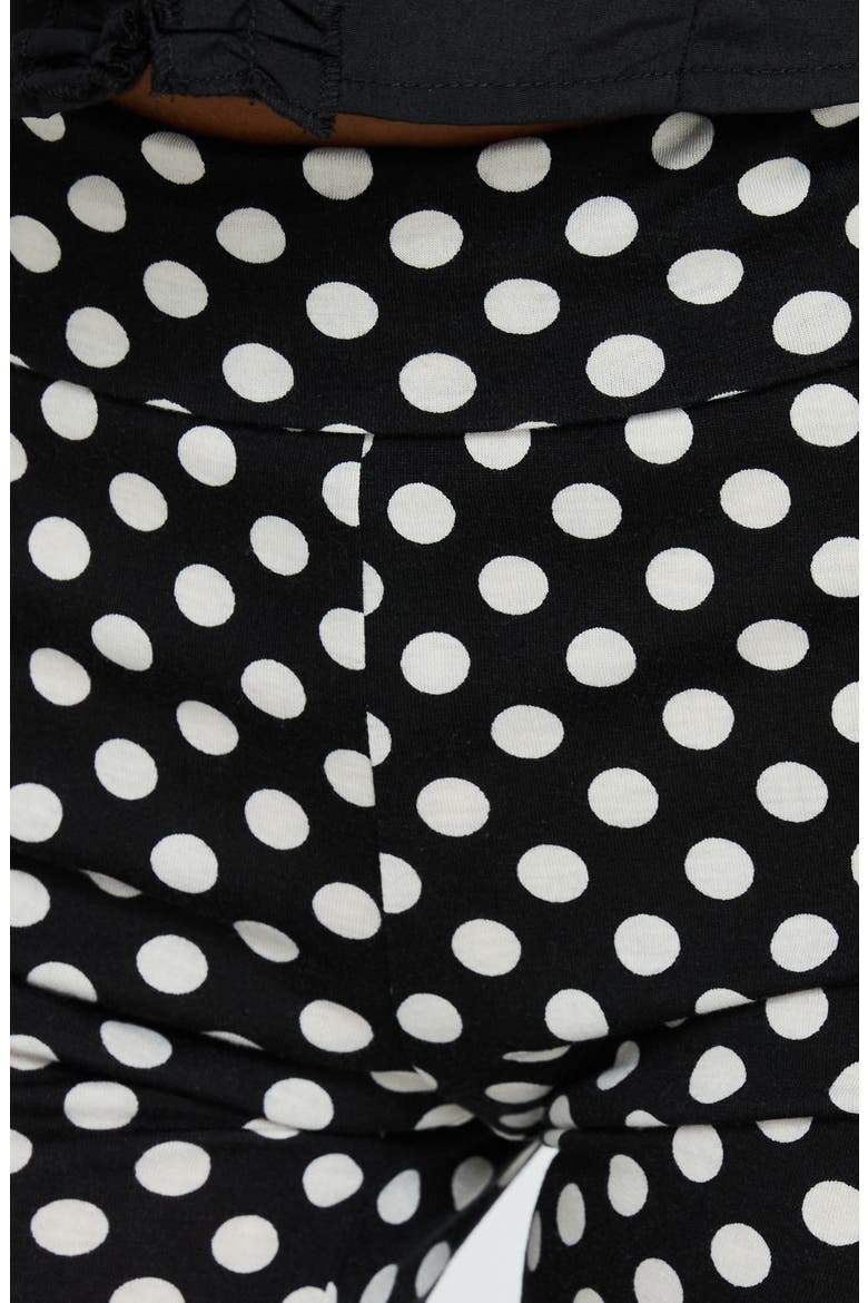Isadonna Capri Pants, Alternate, color, BLACK POLKA DOT
