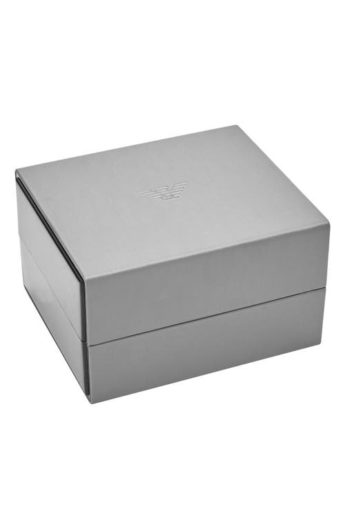 Emporio Armani Two-hand Bracelet Watch, 32mm Bracelet & Earrings Set In Transparent
