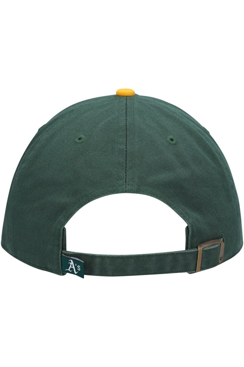 Men's '47 Green Athletics Clean Up Adjustable Hat, Alternate, color, Green