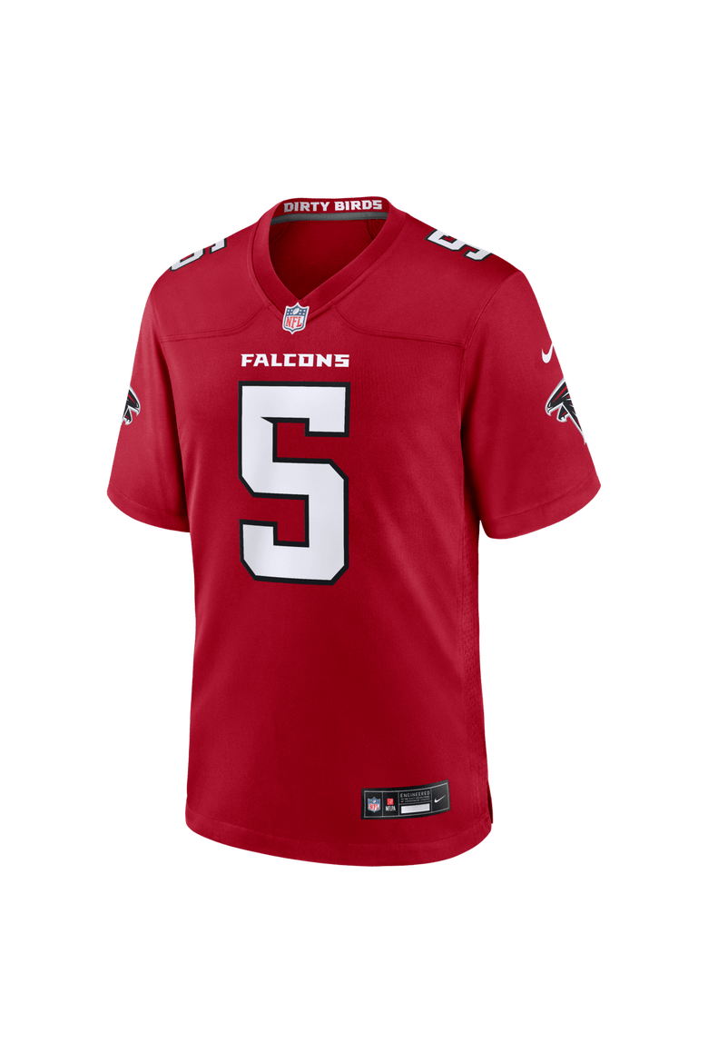 Men's Nike Drake London Red Atlanta Falcons Game Jersey, Alternate, color, Red