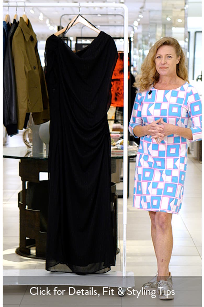 VIvid One-Shoulder Maxi Dress video