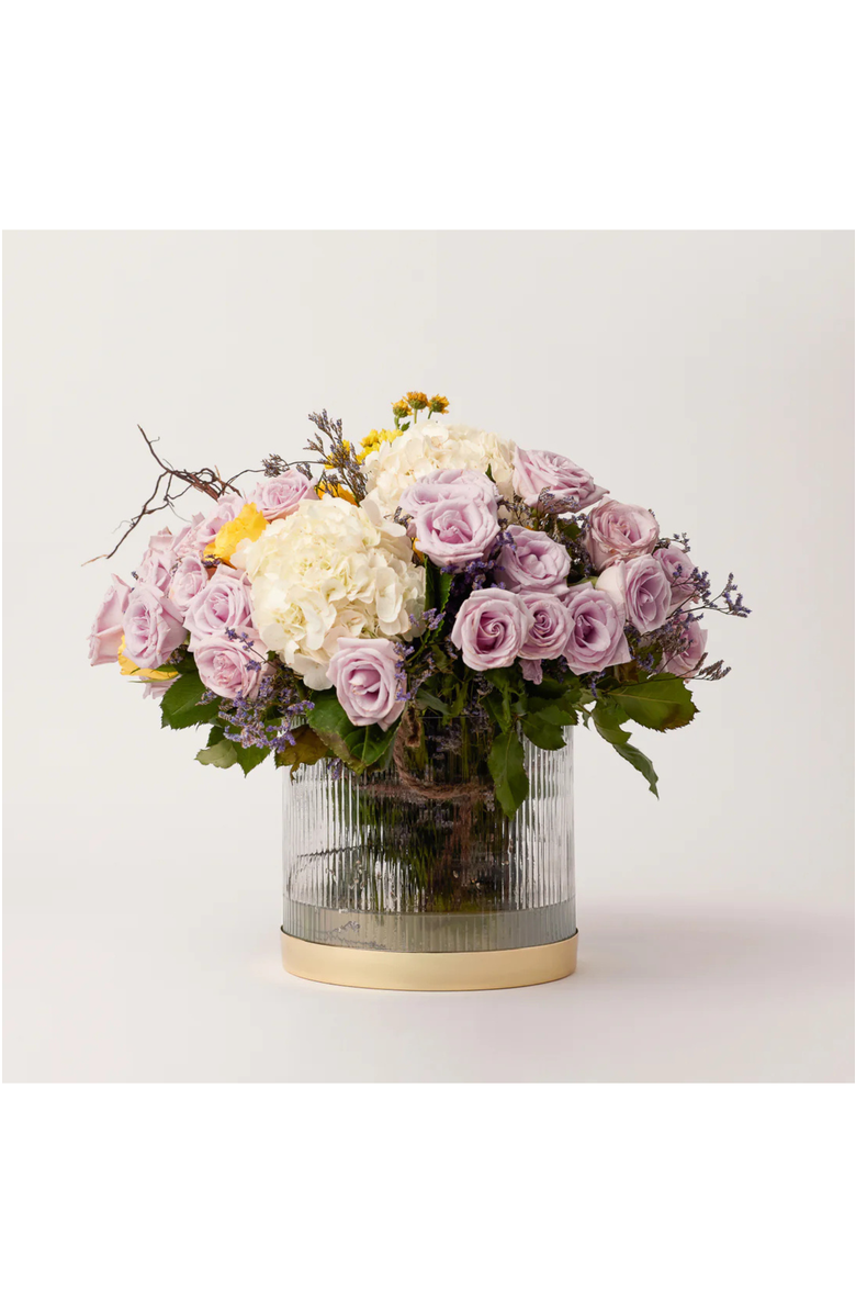 Fluted Glass Vase