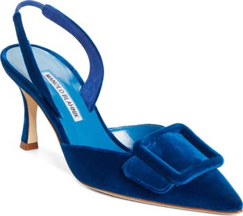 Maysli Buckle Slingback Pointed Toe Pump