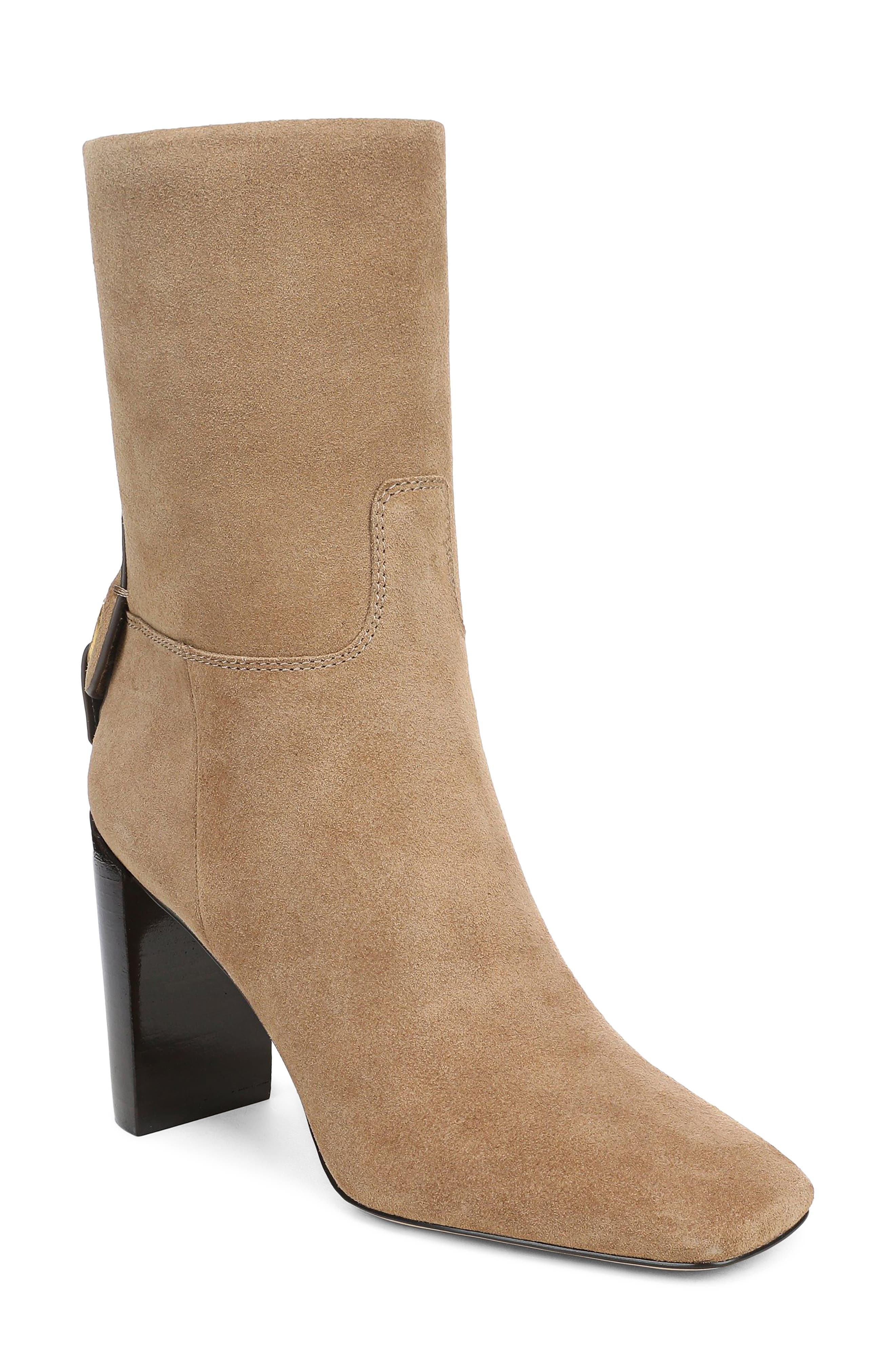 Giuli Leather Boot, Main, color, BROWN SOFT LEATHER