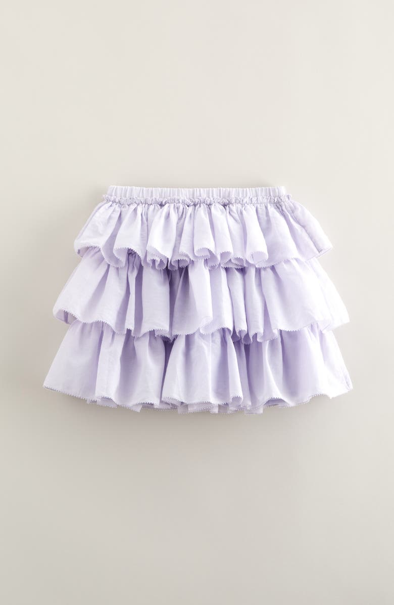 Nordstrom Kids' Tiered Skirt, Main, color, Purple Calluna