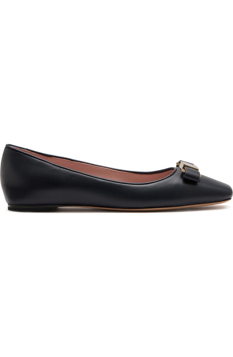 Kate Spade New York bowdie ballet flat, Alternate, color, Captain Navy