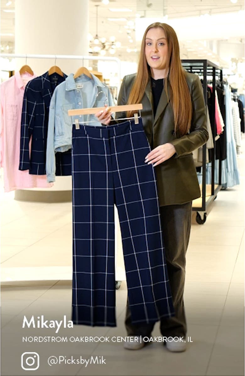 High Waist Wide Leg Trousers, sales video thumbnail