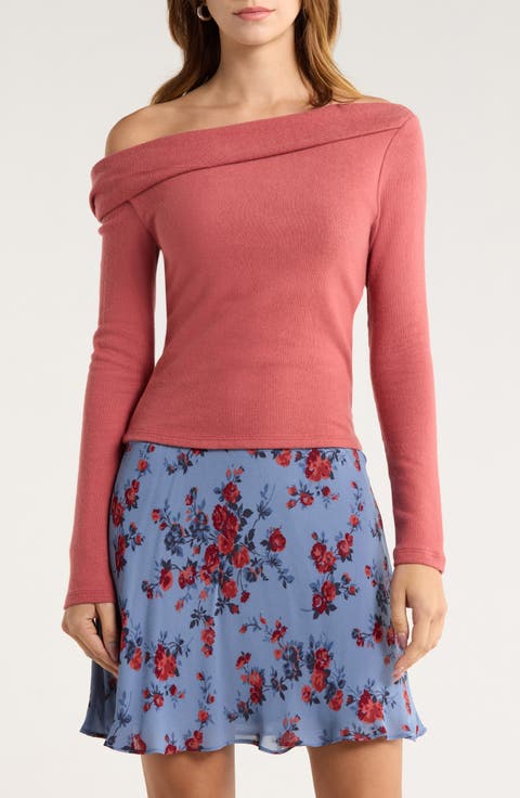 Elio One-Shoulder Top