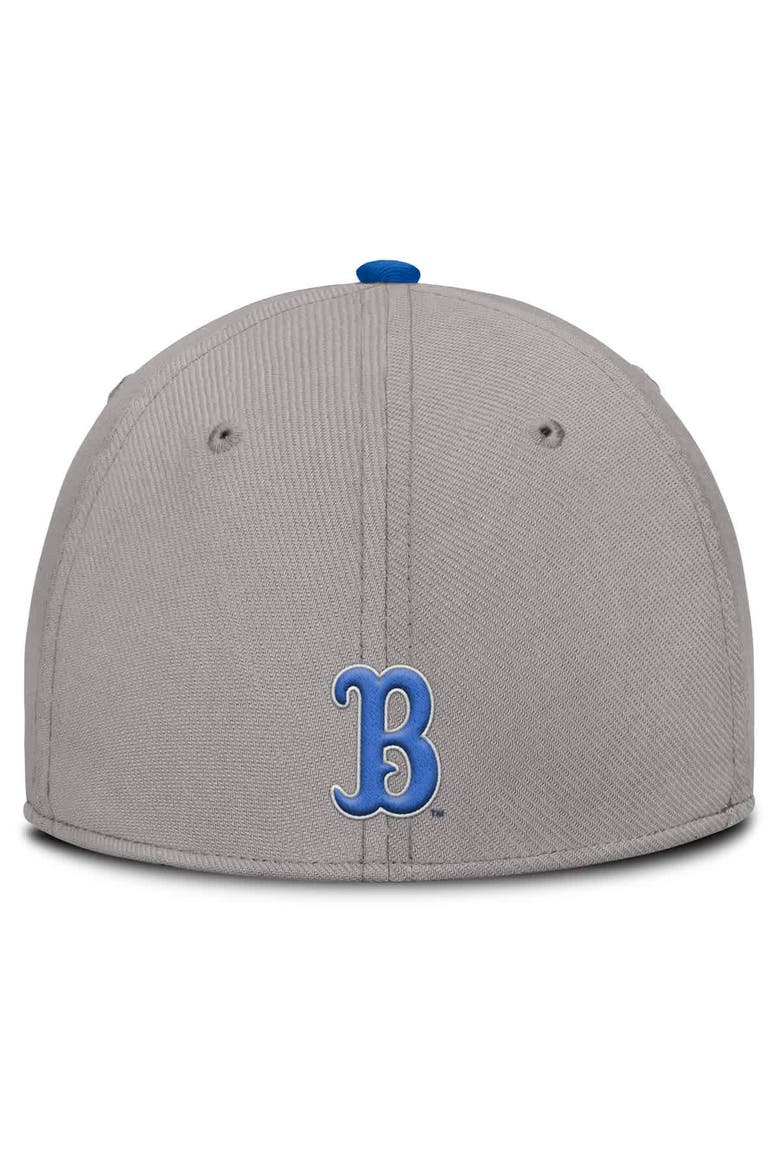 Men's Jordan Brand Gray UCLA Bruins Rise Prep Performance Flex Hat, Alternate, color, Gray