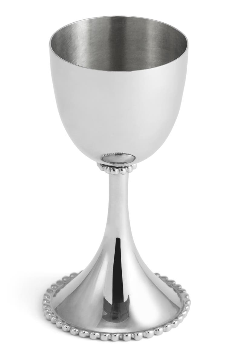 Molten Kiddush Cup, Alternate, color, SILVER MULTI