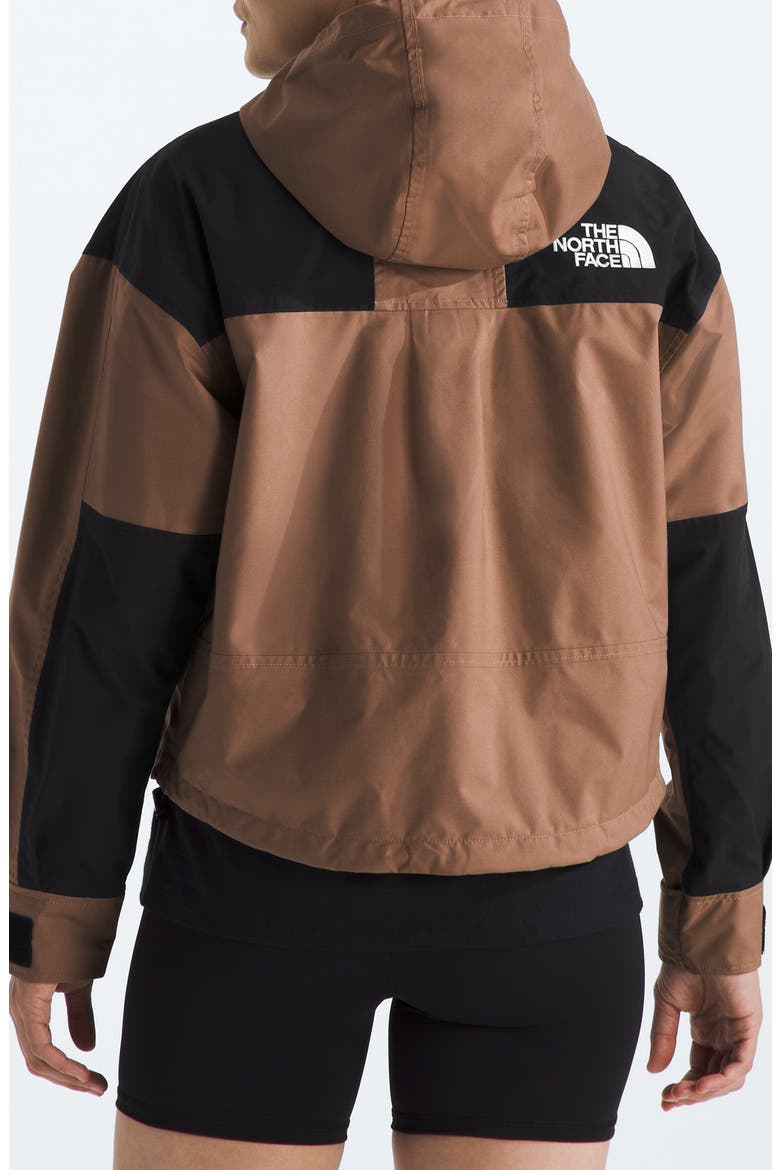 Reign On Water Repellent Hooded Jacket, Alternate, color, LATTE/ TNF BLACK