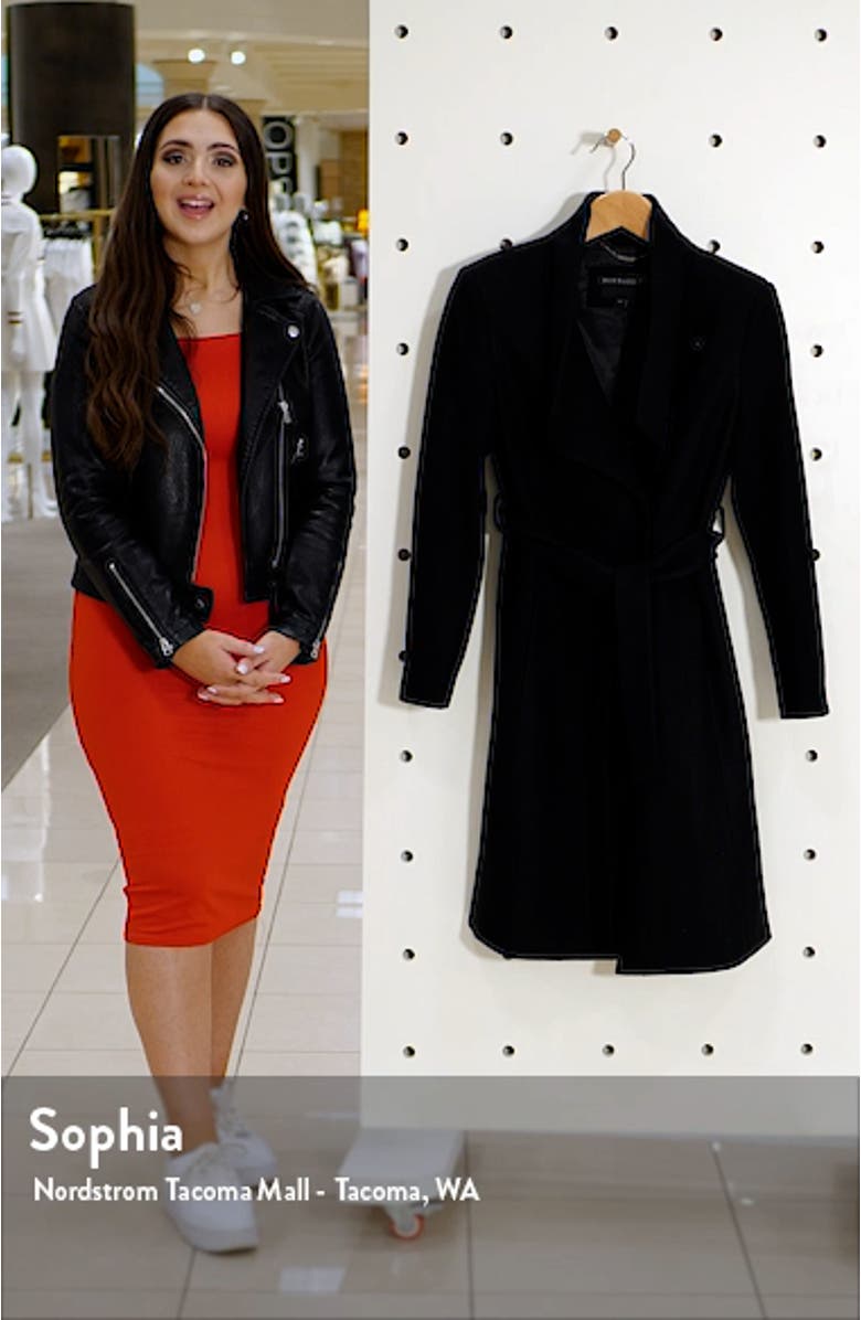 Belted Wrap Coat, sales video thumbnail