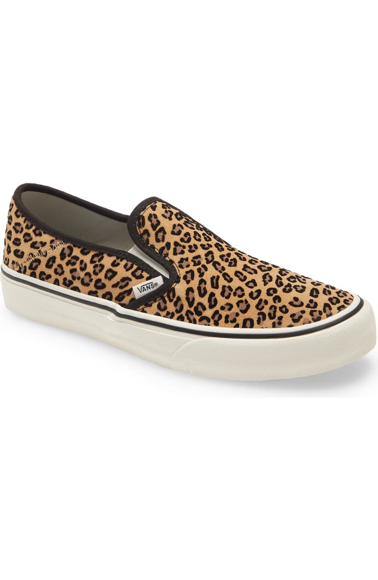 Vans Leopard Print Slip-On Convertible Sneaker, Main, color,